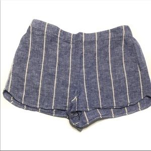 Alice + Olivia Madison Linen Blend Shorts Size 6